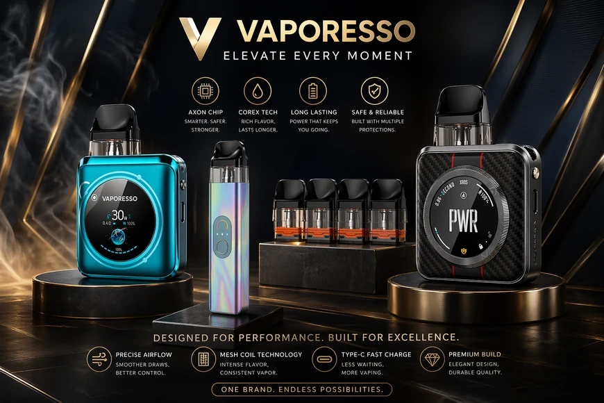 Vaporesso Vape Devices Explained: Technology, Performance, and Why Users Trust the Brand in 2026
