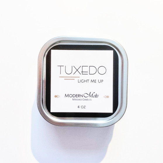 Tuxedo Massage Candle (4oz)