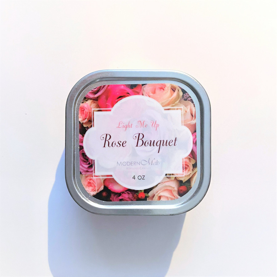Rose Bouquet Massage Candle (4oz)