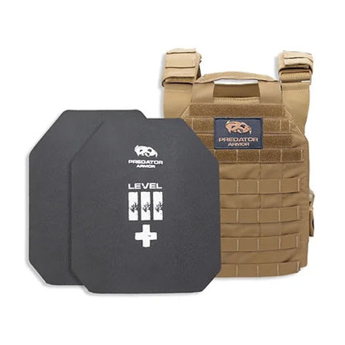 Level III+ Shooters Cut Plate Carrier Package