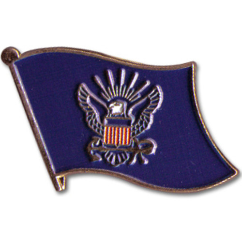 Navy Lapel Pin