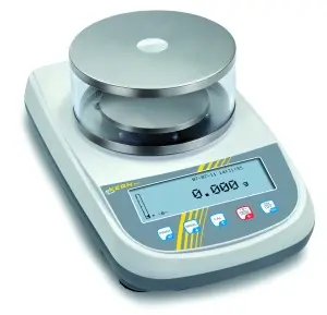 Precision digital scale control panel
