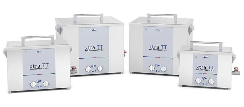 Elmasonic Xtra TT benchtop ultrasonic cleaners
