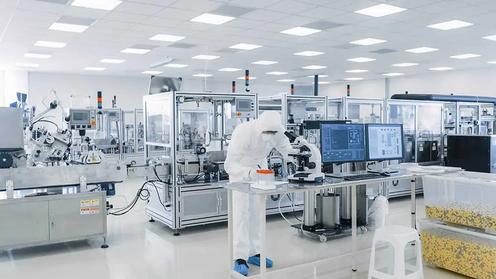 Pharmaceutical production environment