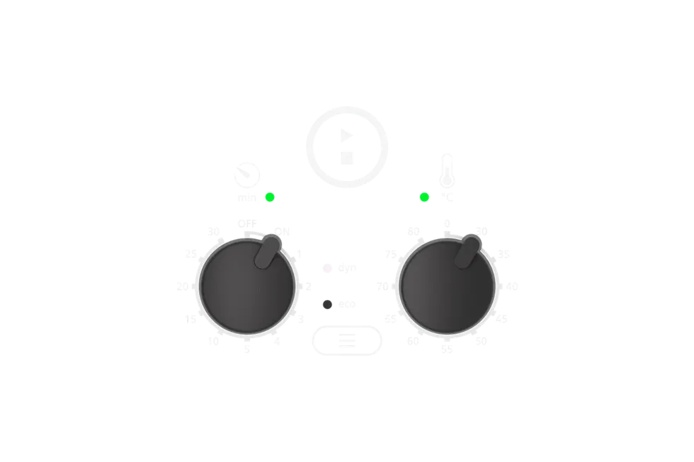 Elmasonic E Plus control panel and interface