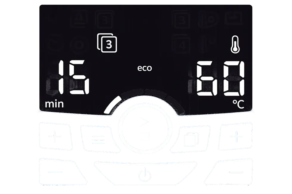 Elmasonic Select control panel