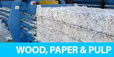 Moisture analysis for wood paper and pulp