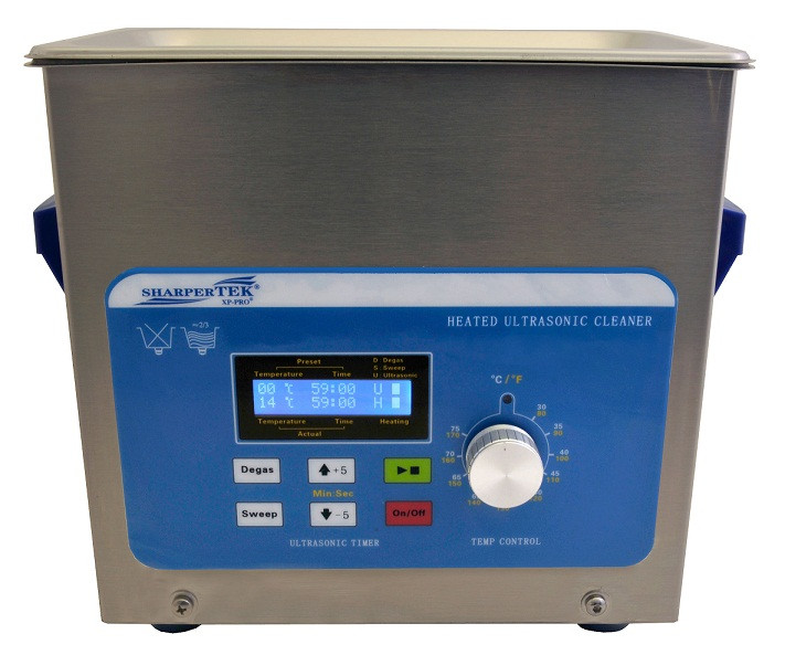 Sharpertek Ultrasonic Cleaner XPS-120-3L | iUltrasonic Ultrasonic