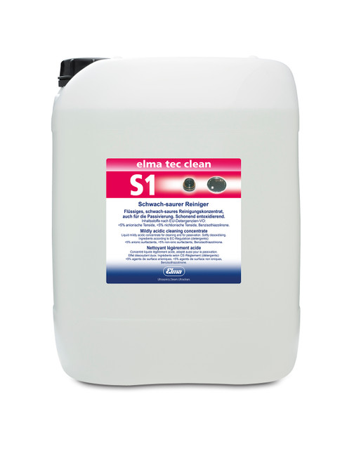 Elma Tec Clean S1 Corrosion Remover - 10 L