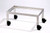 Portable rack on wheels for the Elmasonic S900H ultrasonic cleaner.