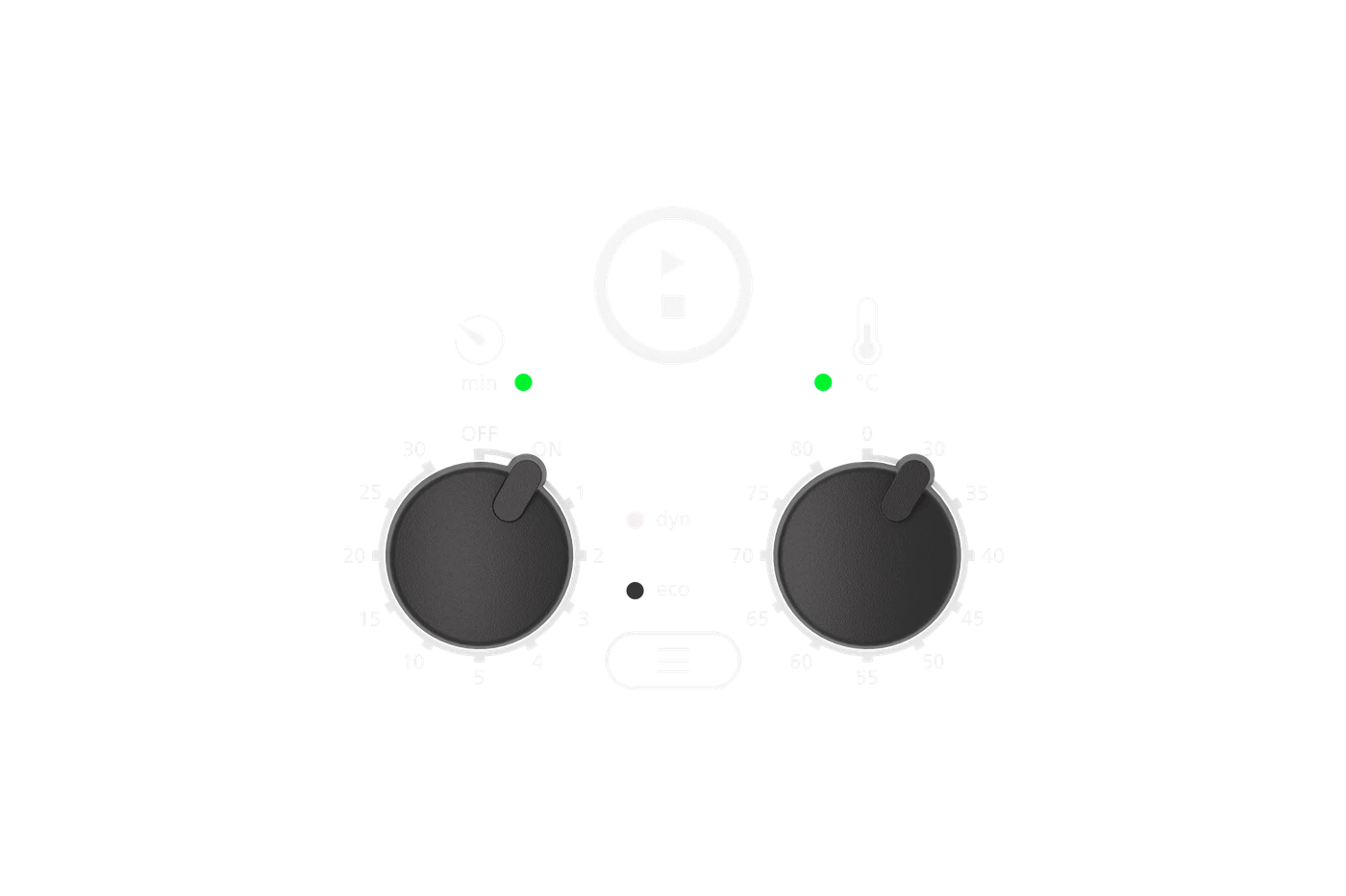 Elmasonic E Plus control panel and interface