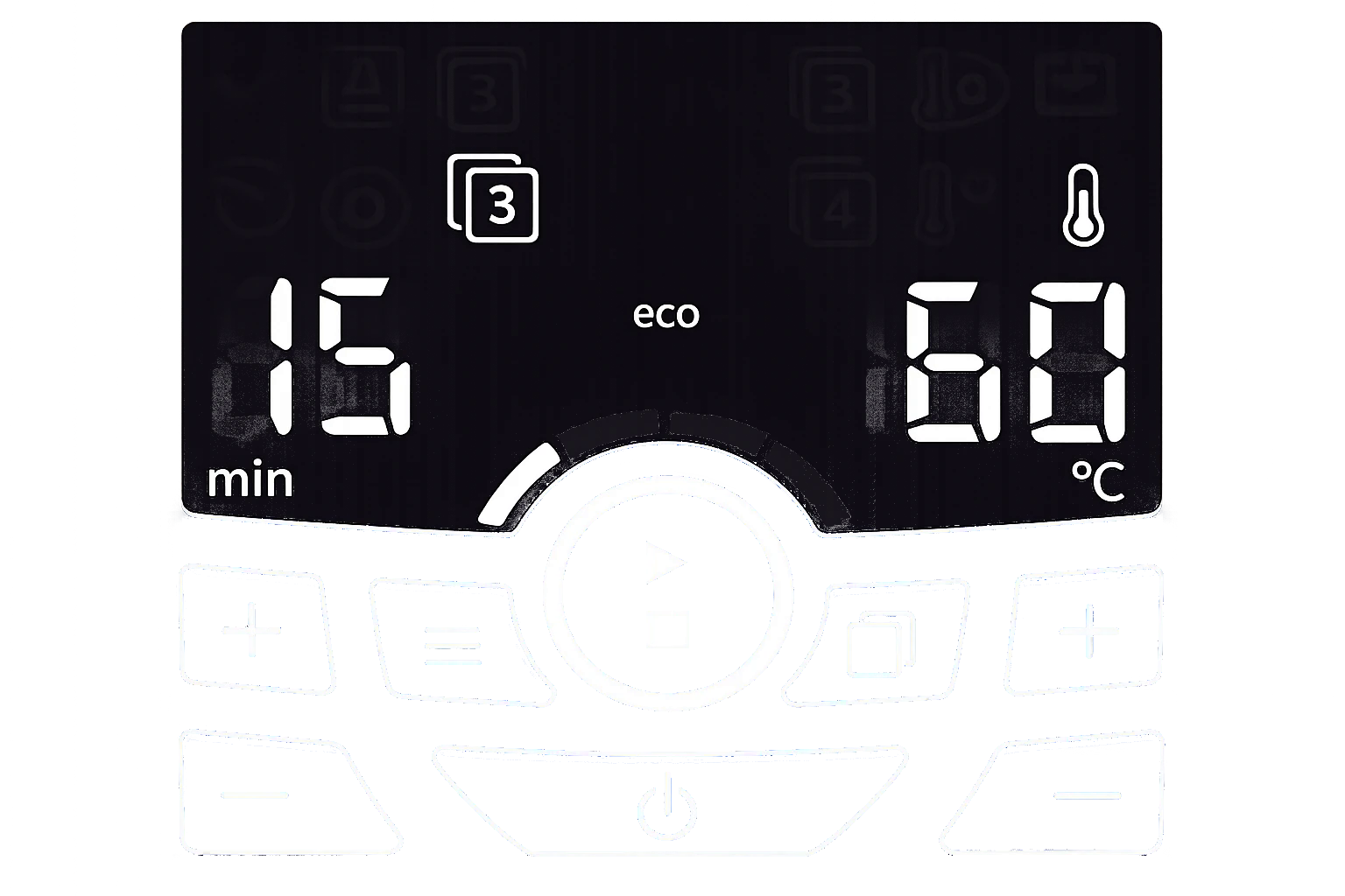 Elmasonic Select control panel