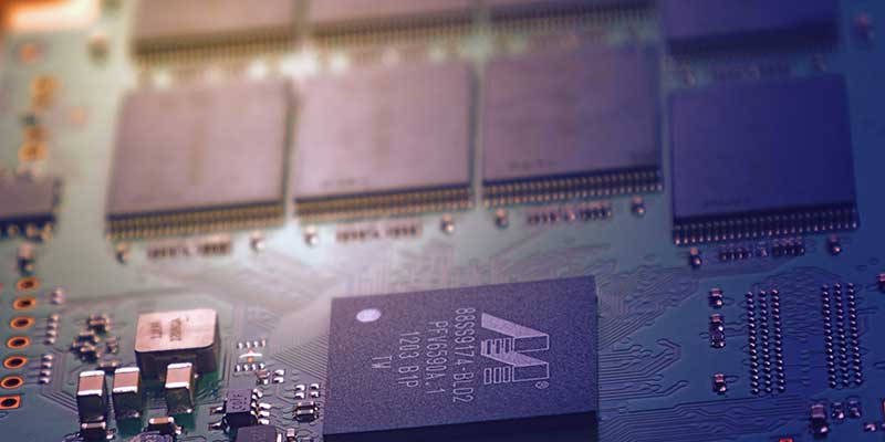 Printed circuit boards during ultrasonic cleaning
