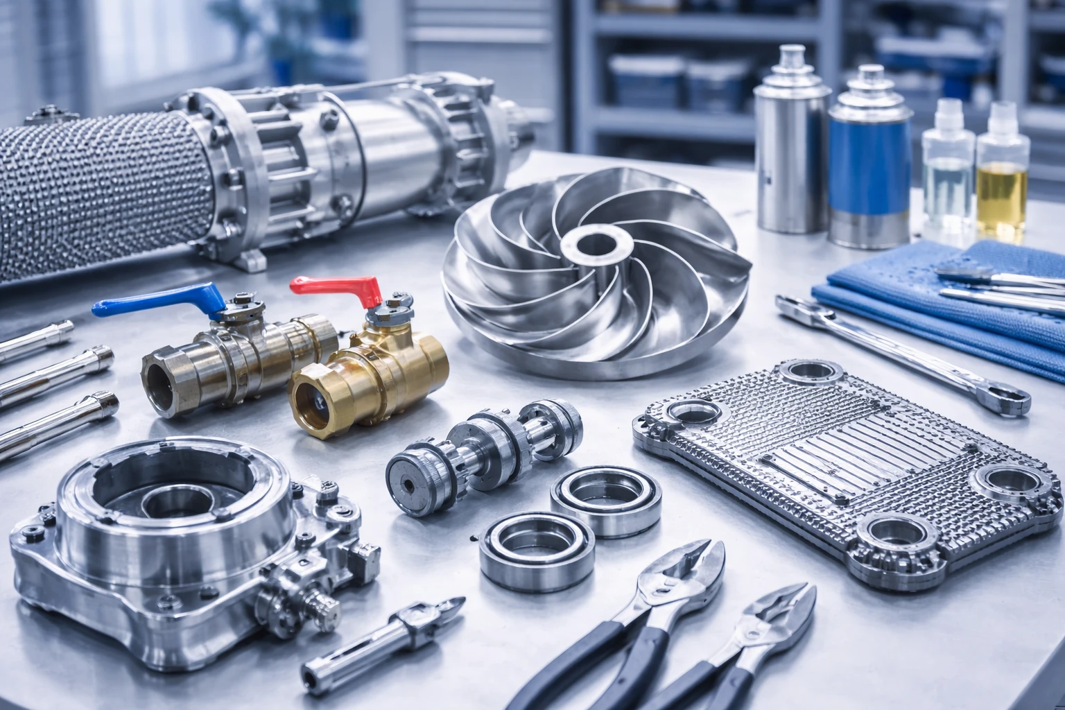 Manufacturing cell cleaning workflow