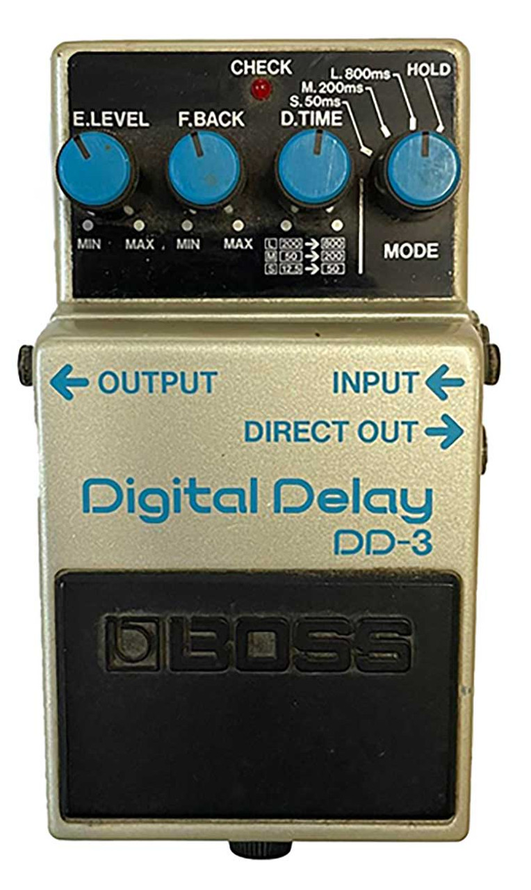 BOSS DD-3 Digital Delay Made in Japan 87'