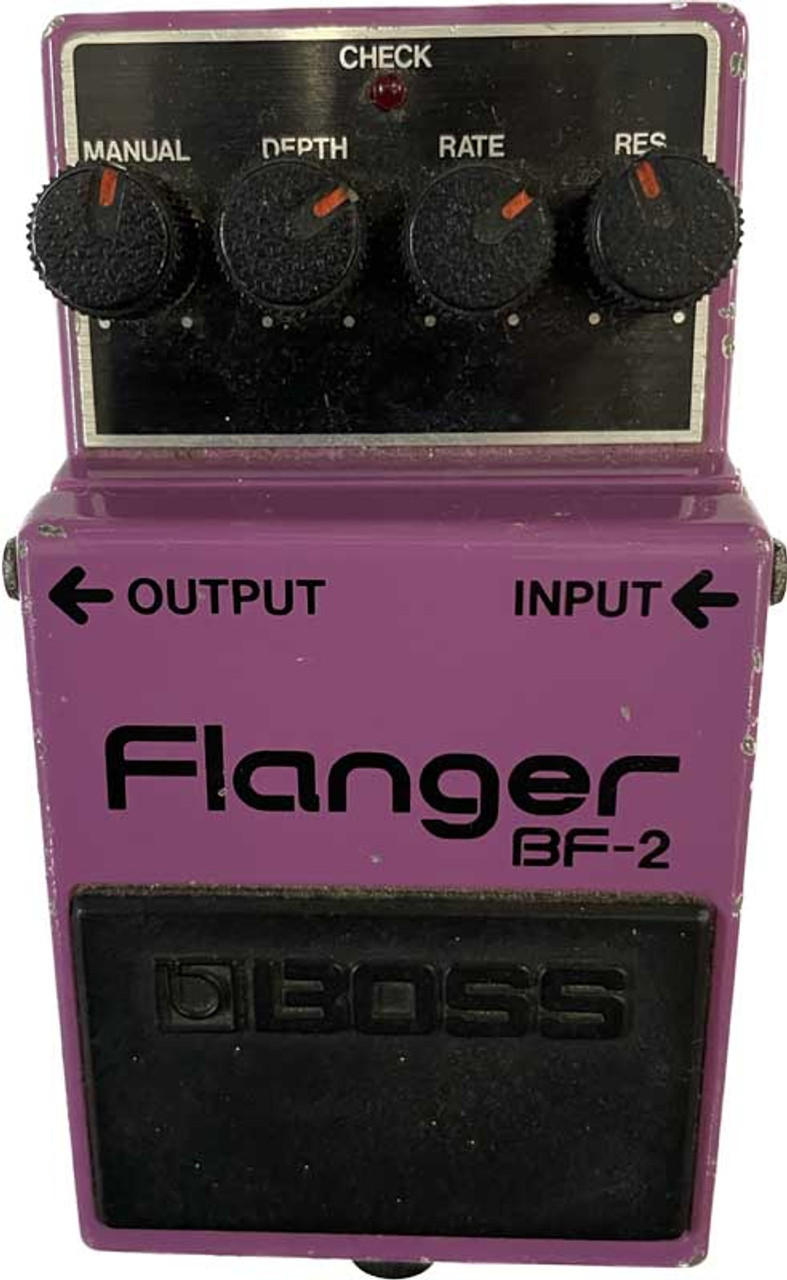 Boss BF-2 Flanger electric guitar effect pedal BF2 made in Japan