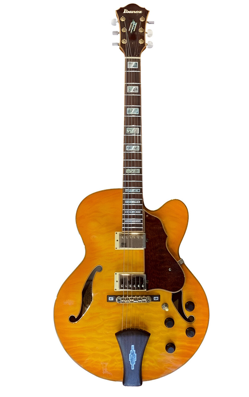 Ibanez Artcore Custom AF125 Hollow Body Electric Guitar Amber