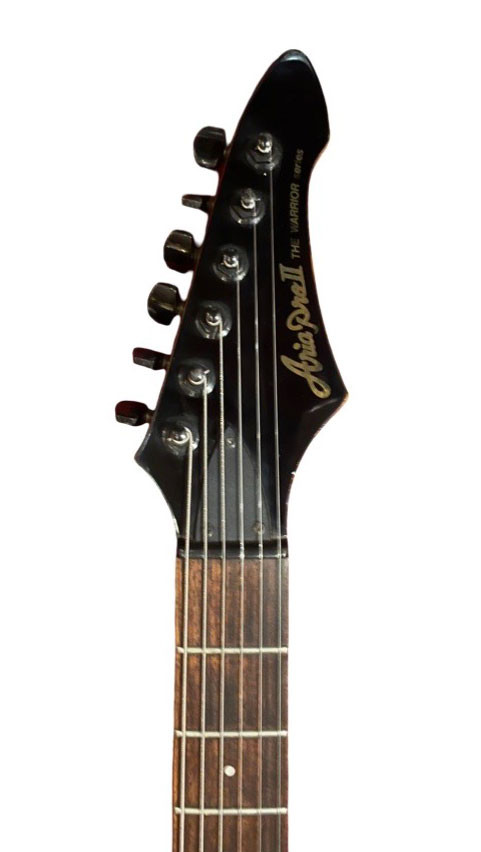 Aria Pro II Warrior Series electric guitar - Guitar Village