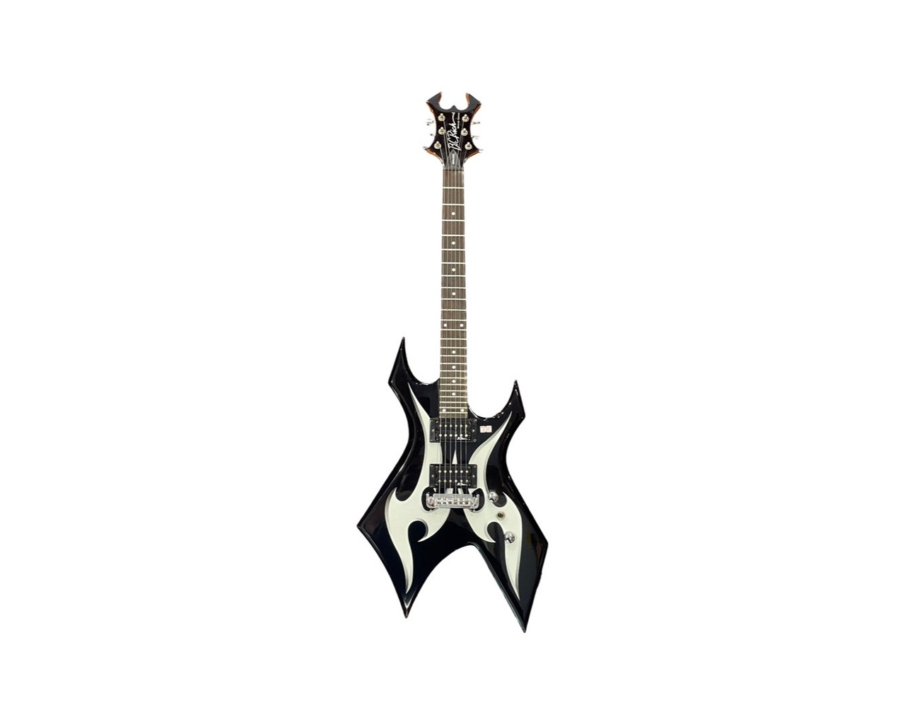 BC Rich Bronze Series Tribal Fire Warlock electric Guitar - Guitar