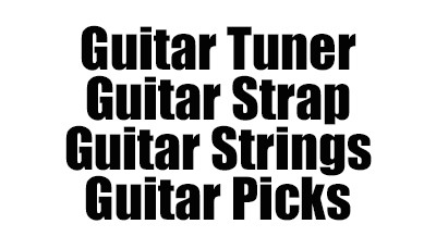 Guitar Village Guitar Accessory Package Guitar Village