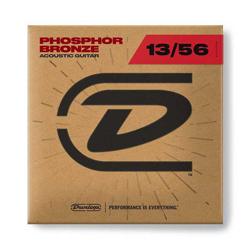 Dunlop Acoustic Guitar strings 13-56 Medium Phosphor Bronze