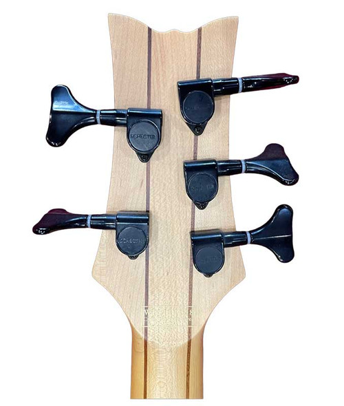 Schecter Stiletto Custom-5 Active 5-String Bass Vampyre Red head back