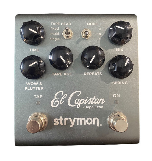 Strymon Elcapistan tape echo guitar effects pedal