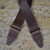 3" Brown Soft Leather Slide Adjustable Guitar Strap