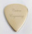 Gold 14K Custom guitar pick with script logo