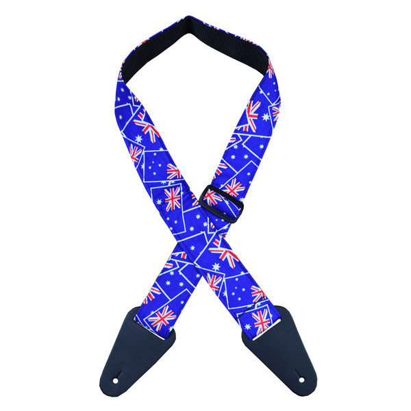 Australian Flag Rag Guitar Strap