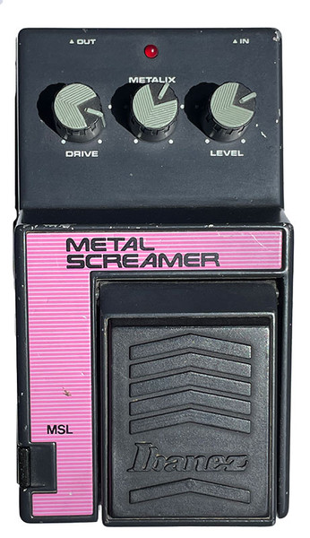 Ibanez Metal Screamer Master Series Electric guitar effects pedal