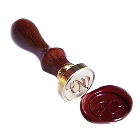 Custom Wax Seal with Two Initials  available in 25mm-35mm-50mm diameter