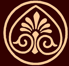 Standard Wax Seal Style 22 - Decorated Palm Leaf