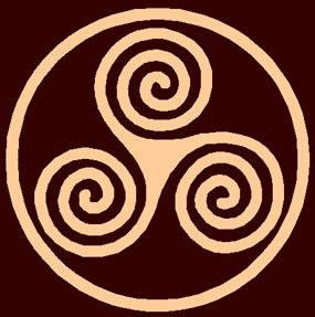 Standard Wax Seal Style 30 - Triple Celtic Spiral
