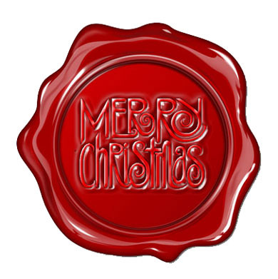 Christmas Wax Seal Style - Merry Christmas 2