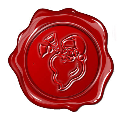 Christmas Wax Seal Style - Santa