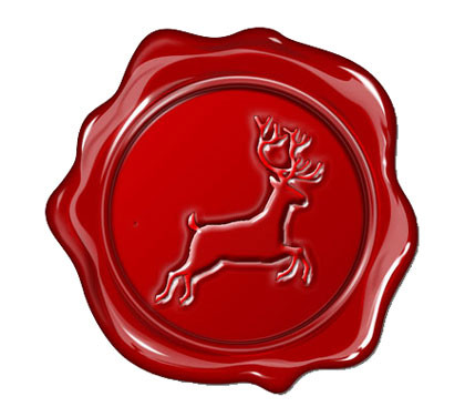 Christmas Wax Seal Style - Reindeer 2