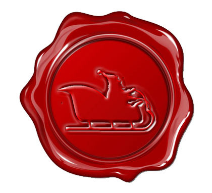 Christmas Wax Seal Style - Sleigh