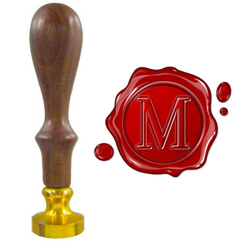Single Letter Wax Seals 