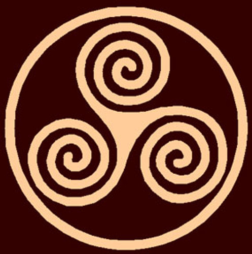 Standard Wax Seal Style 30 - Triple Celtic Spiral