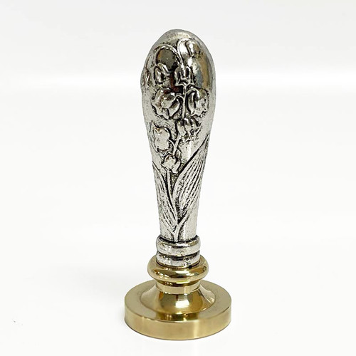 Custom Wax Seal made from Your Own Design available in 25mm-35mm-50mm diameter  with Antique Silver Handle