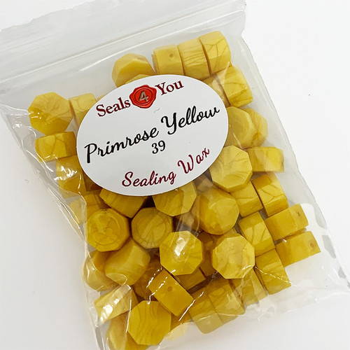 Primrose Yellow Wax Beads 20g bag Primrose Yellow Wax Beads 20g bag