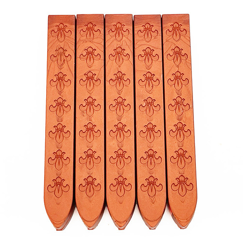 5 X Sticks of RED GOLD wax