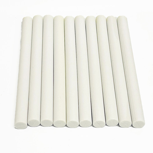 PACK OF 10 STICKS 10mm Sealing Wax for use in Hot Glue Guns IVORY WHITE