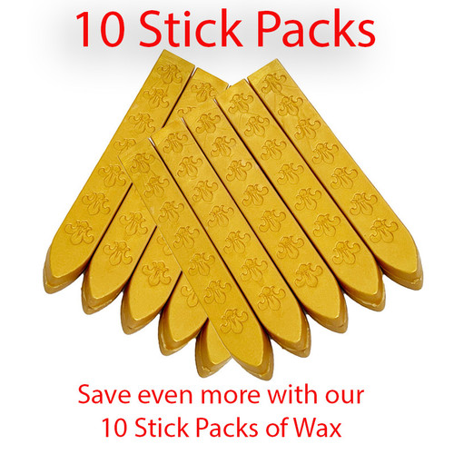 Sealing Wax Sticks - Packs of 10