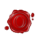 Single Letter Wax Seal Roman Style "O"