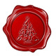 Christmas Wax Seal Style - Christmas Tree Christmas Wax Seal Style - Christmas Tree