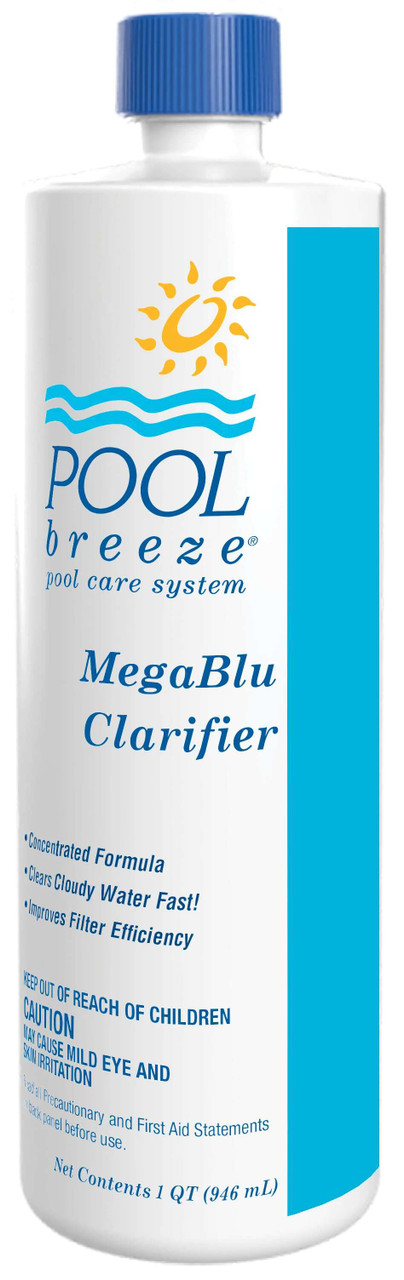 Pool Breeze Megablu Concentrated Clarifier 32 fl oz Bottle - Thumbnail 4