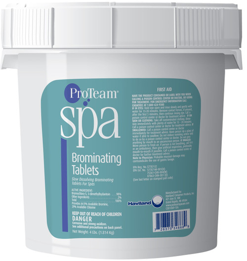 ProTeam Spa Brominating Tabs 4 lb C003936-CS77C1