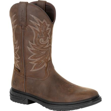 Rocky Mens Square Toe Logger Composite 